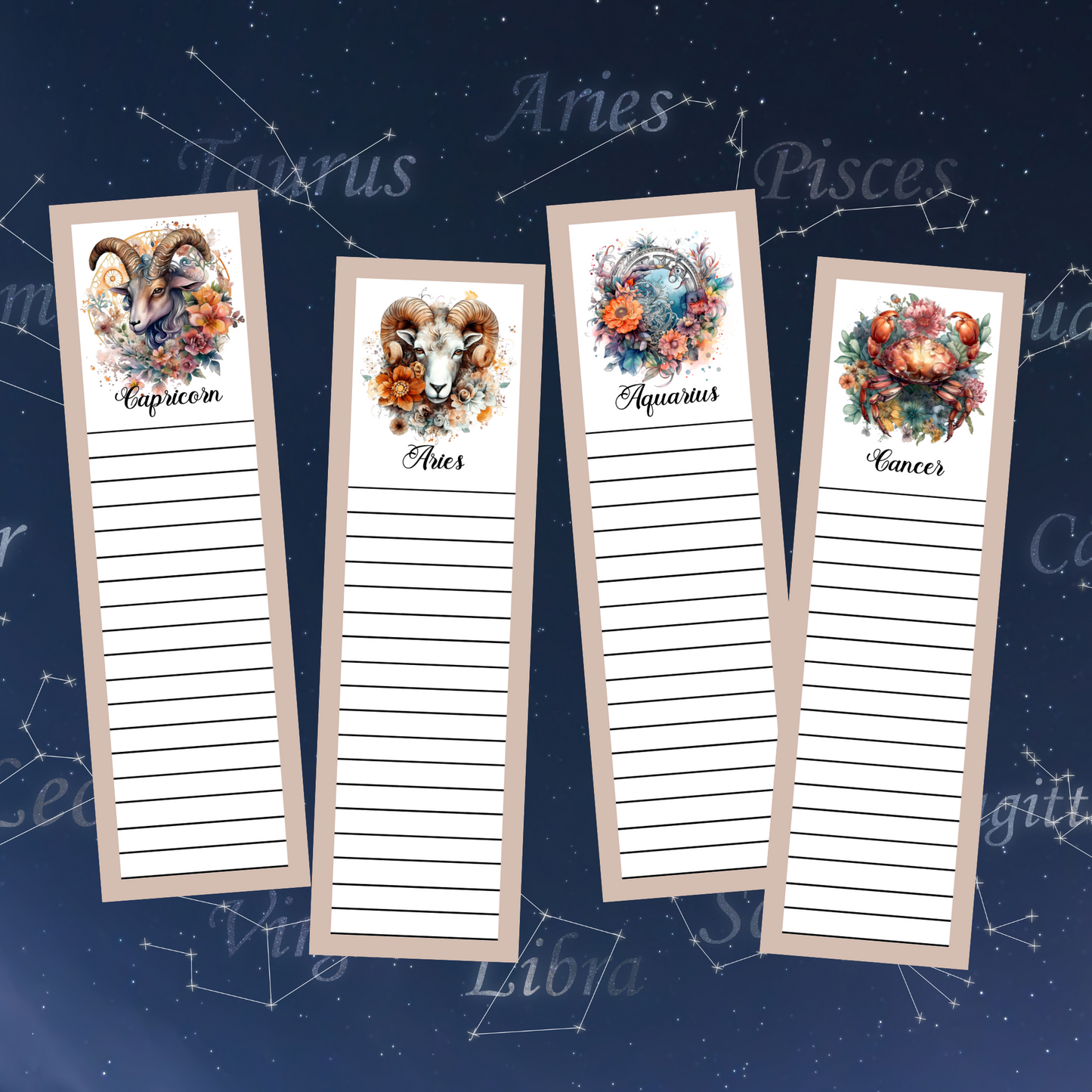 Zodiac Stickers