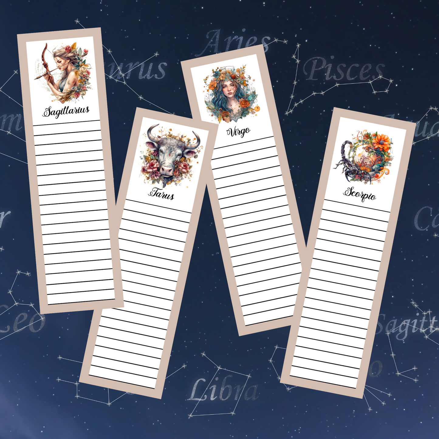 Zodiac Stickers