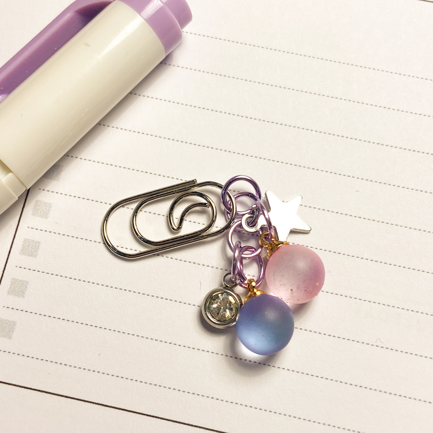 Planner Charm Silver