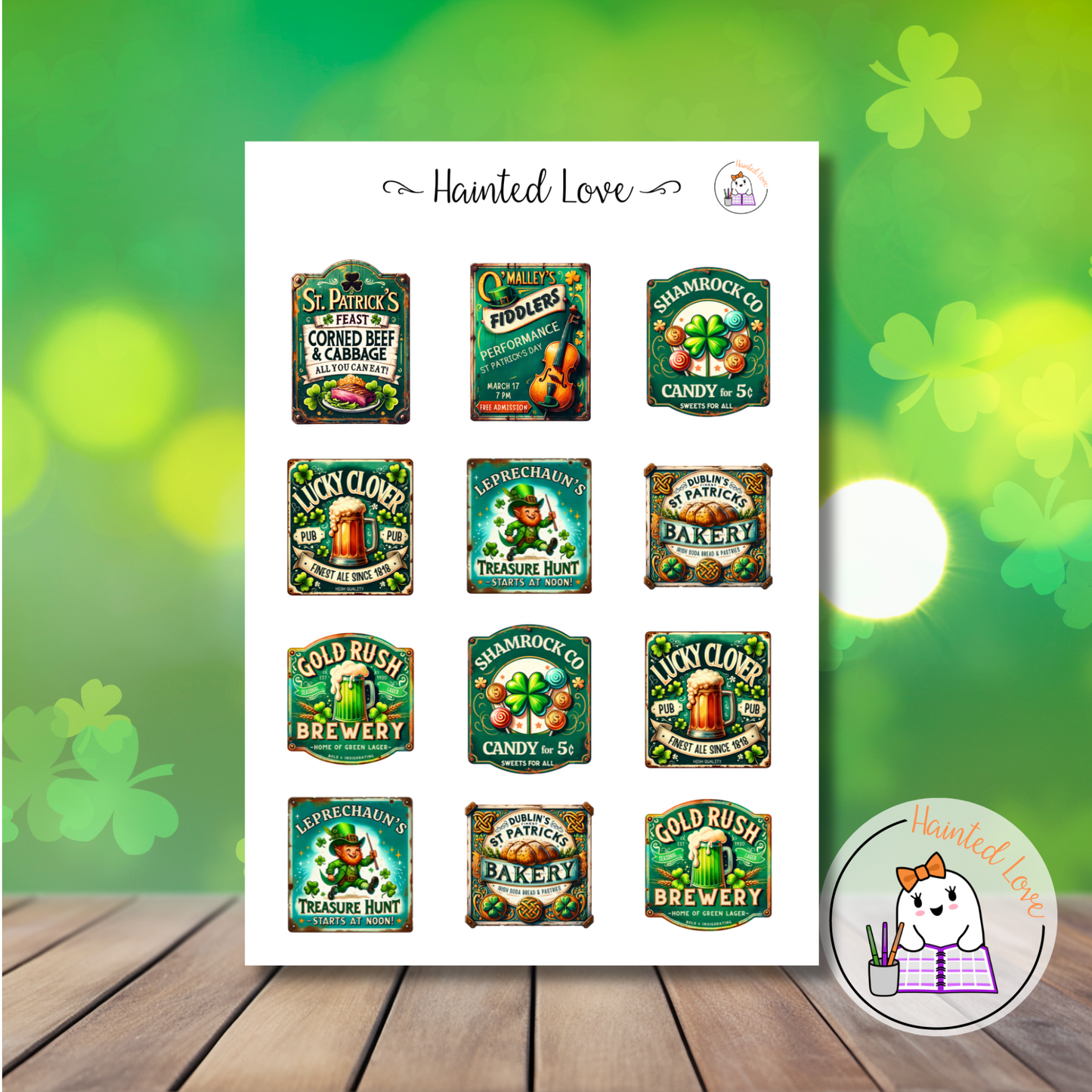 St. Patrick's Day Signs
