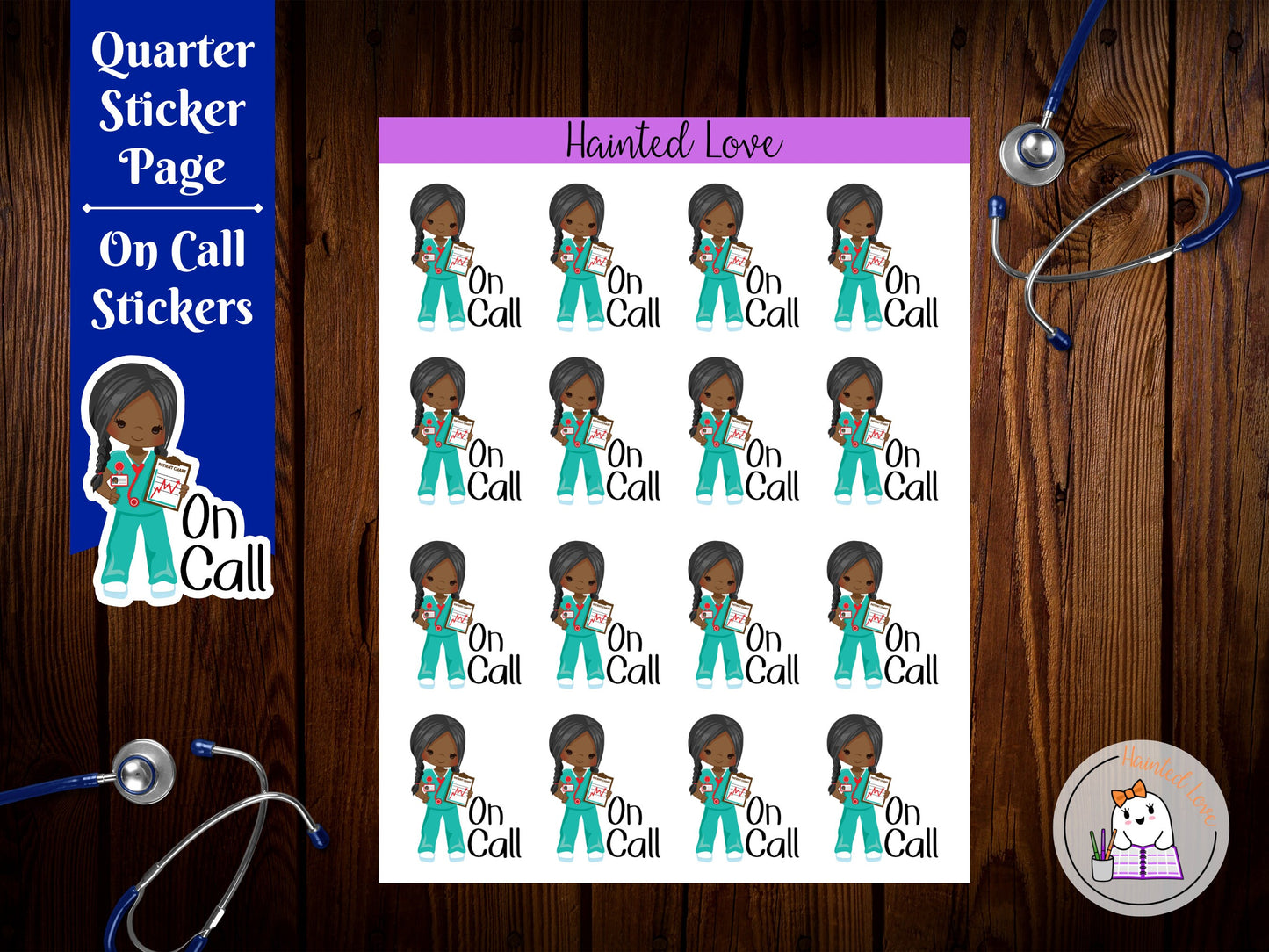 On Call Stickers