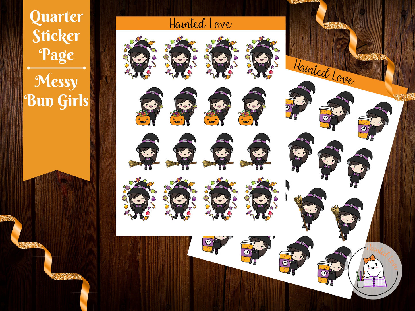 Witch Stickers Bundle