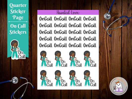 On Call Stickers