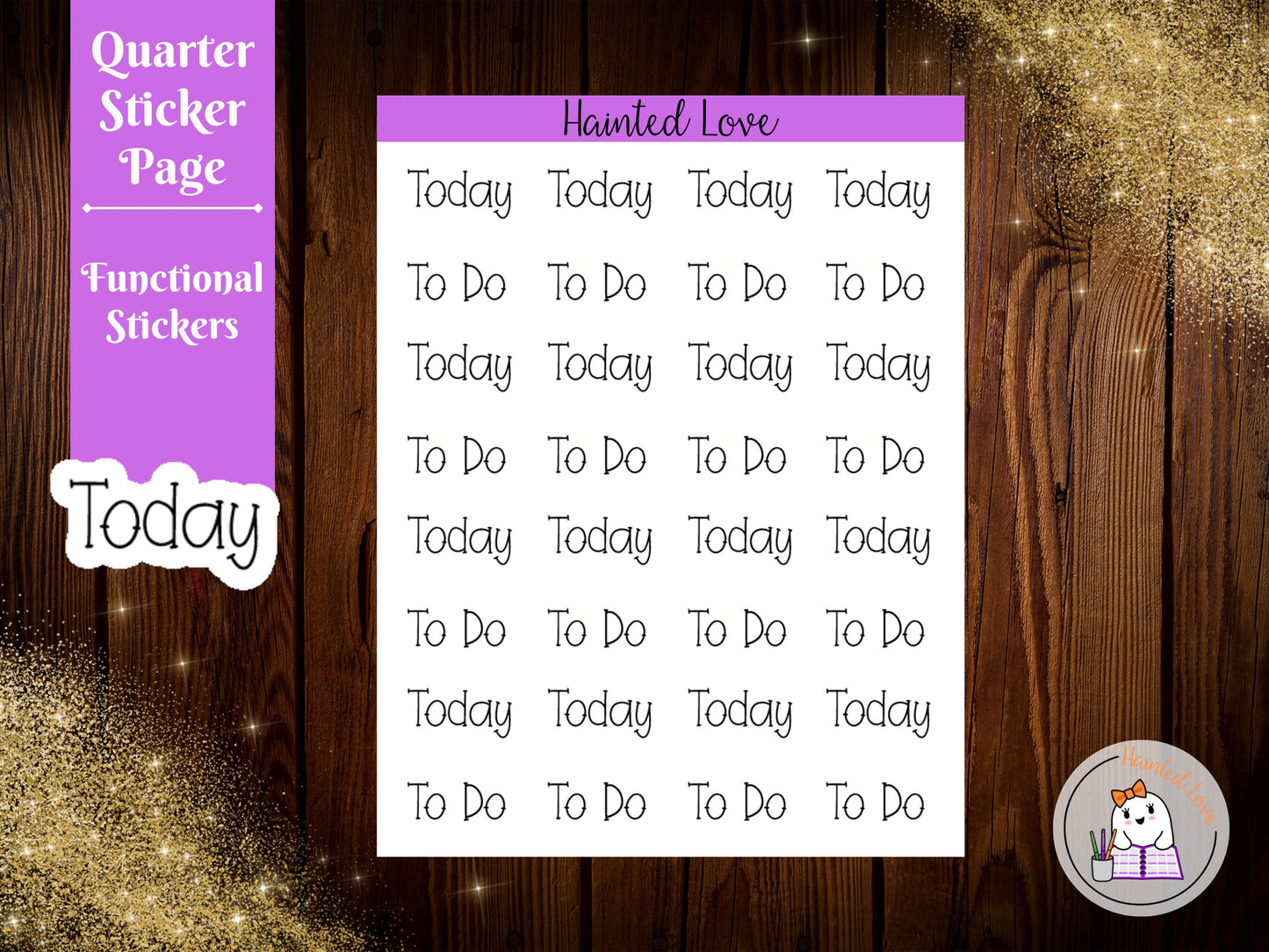 Functional Today/To Do Stickers