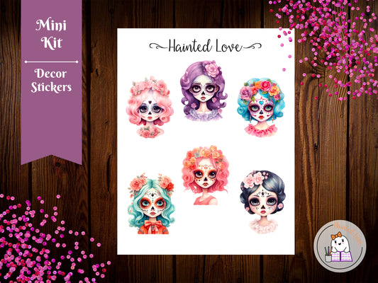 Sugar Skull Stickers