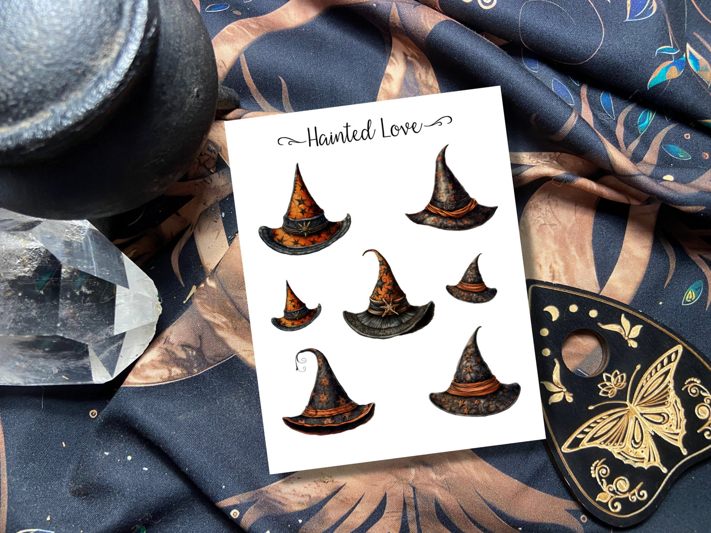 Witch Hat Stickers