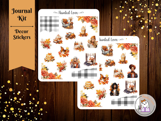 Fall Journal Stickers